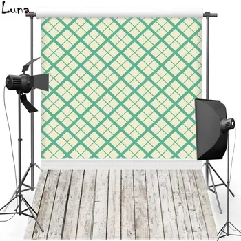 

MEHOFOTO Plaid Pattern Vinyl Photography Background For Wedding Wood Floor New Fabric Flannel Background For Photo Studio 208