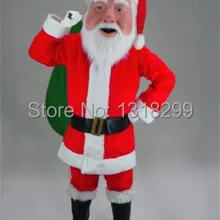 Талисман Санта Клаус маскарадный костюм для карнавала наборы костюмов