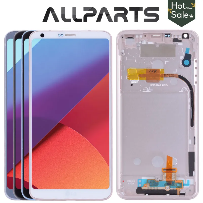 ORIGINAL 5 7 1440 X 2880 LG G6 LCD Display Touch Screen Digitizer Complete Full LCD