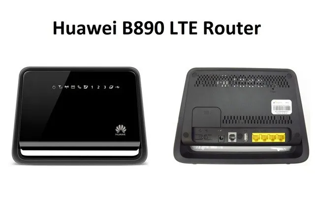 Новинка! аппарат не привязан к оператору сотовой связи LTE FDD 100 Мбит/с HUAWEI B890 4 аппарат не привязан к оператору сотовой связи беспроводная точка доступа шлюз с внешней антенны с USB, RJ11 и LAN Порты и разъёмы