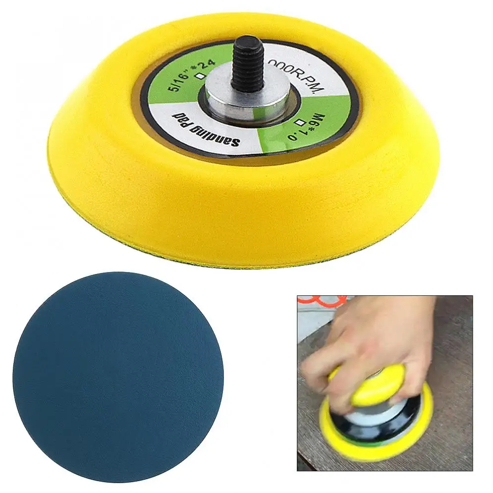 3 Inch 12000RPM Professional Double acting Random Orbital Sanding Pad