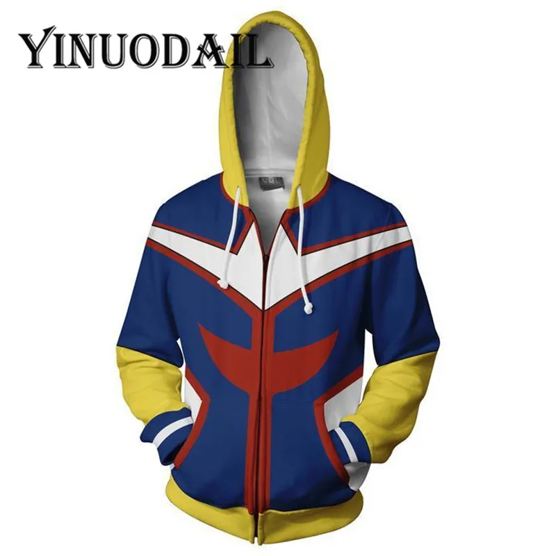 

Fans Made My Hero Academia Sweatshirt Boku No Hero Academia Cosplay Costumes All Might