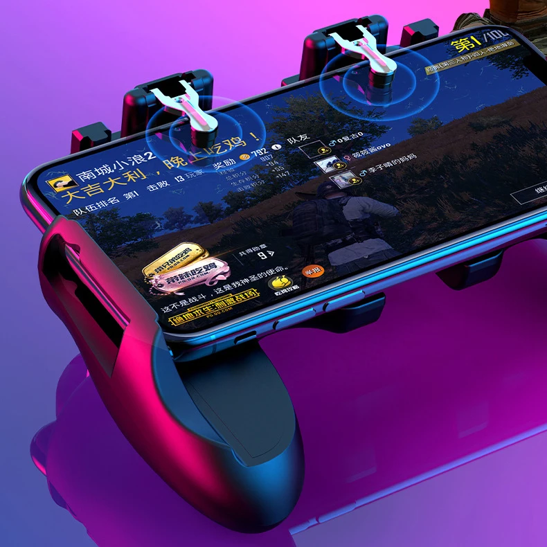 PUBG мобильный игровой контроллер dzhostk геймпад триггер Aim L1R1 джойстик для шутеров для IPhone Android телефон для игровой площадки аксессуары