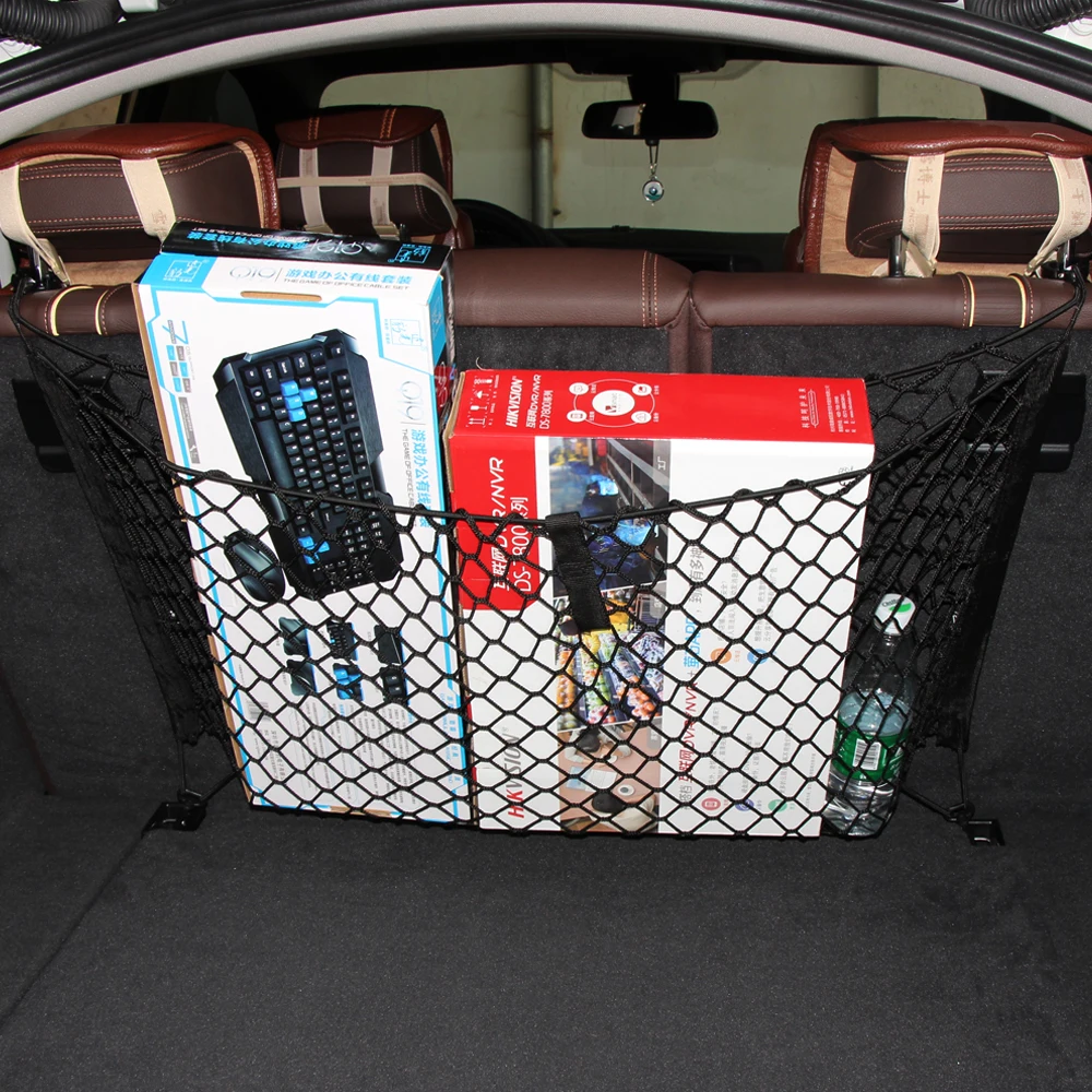 

New Arrival ! Envelope Style Trunk Cargo Net Fit For Hyundai Accent Elantra Solaris Santa Fe IX45 Sonata Tucson IX35 IX25 I30