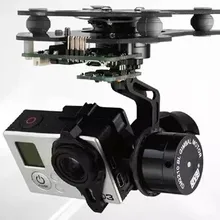 DYS 3 оси Smart gopro бесщеточный карданный камера крепление ж/двигатель и Gimbal контроллер для gopro 3 4 FPV системы
