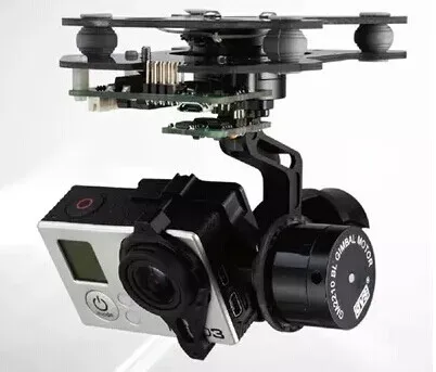 

DYS 3 Axis Smart Gopro Brushless Gimbal Camera Mount w/Motor & Gimbal Controller for gopro 3 4 FPV