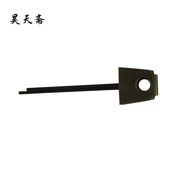 antique copper copper head Zhang head antique furniture fittings lock nose HTI-031 nose