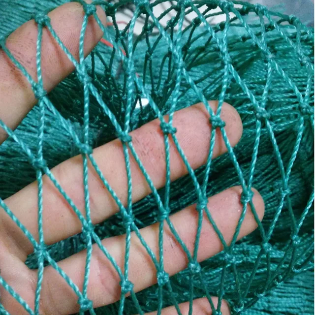 Semi Finished Product Polyvinyl Chloride Fishing Network Trawl Fishing Net Breeding Cages Net With Knort Thick Line Accessories