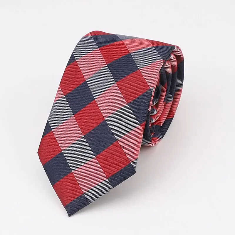 Популярный Галстук с узором "огурцы" для мужчин шелковые галстуки дизайнерские модные мужские галстуки 8 см темно-синие и красные свадебные галстуки в полоску - Цвет: 42