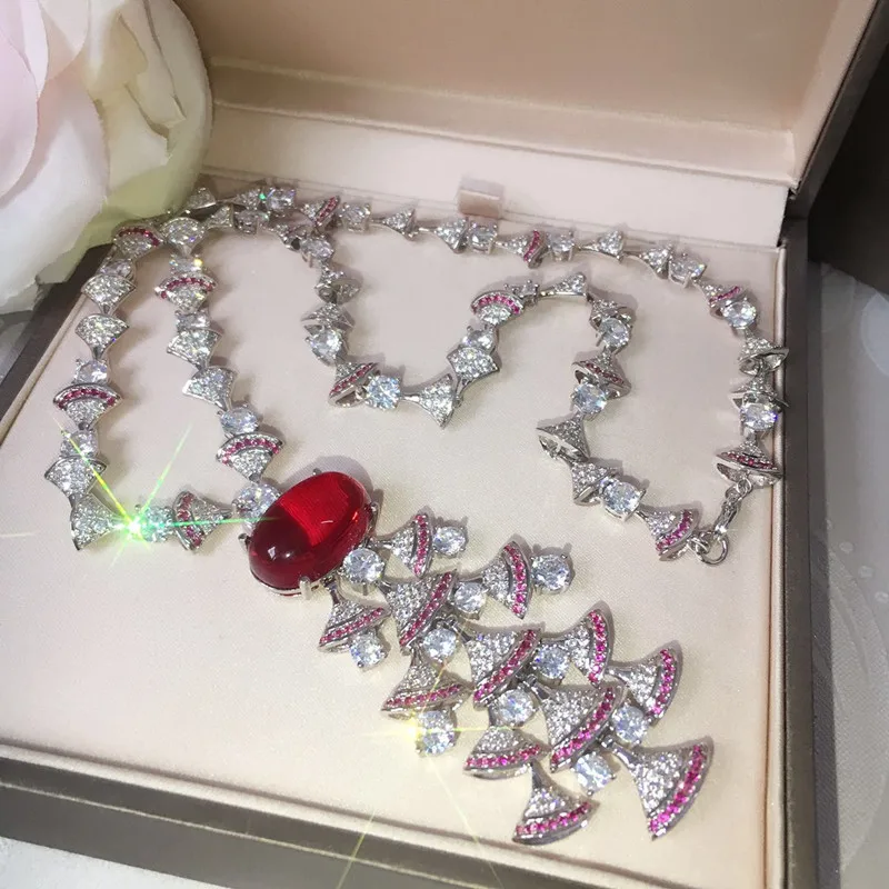 Дизайнерское ожерелье из искусственного циркония 3A|designer necklace|fashion necklacenecklace designer |