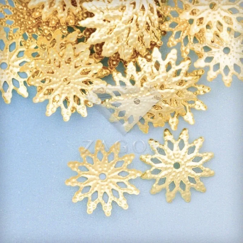 

20g Approx 120Pcs Flowers Filigree Bead Caps Findings 13x13x2mm Jewelry Findings Making End Caps FAST SHIP Wholesale
