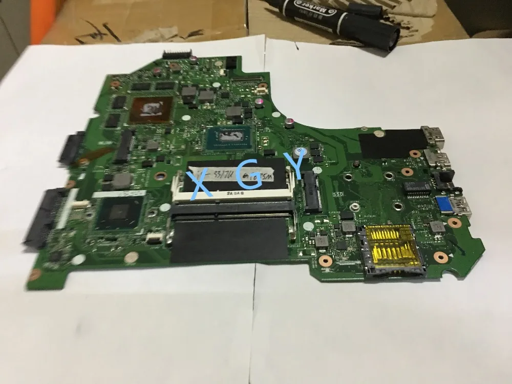Материнская плата K56CM для ноутбука ASUS S56CM S56C K56C материнская с I5-3317U GT635 2 Гб 100%