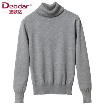 

Deodar Turtleneck Warm Winter Women Sweater Long Sleeves Thick Knitted Ladies Pullovers Top Soft Elasticity Female Sweater