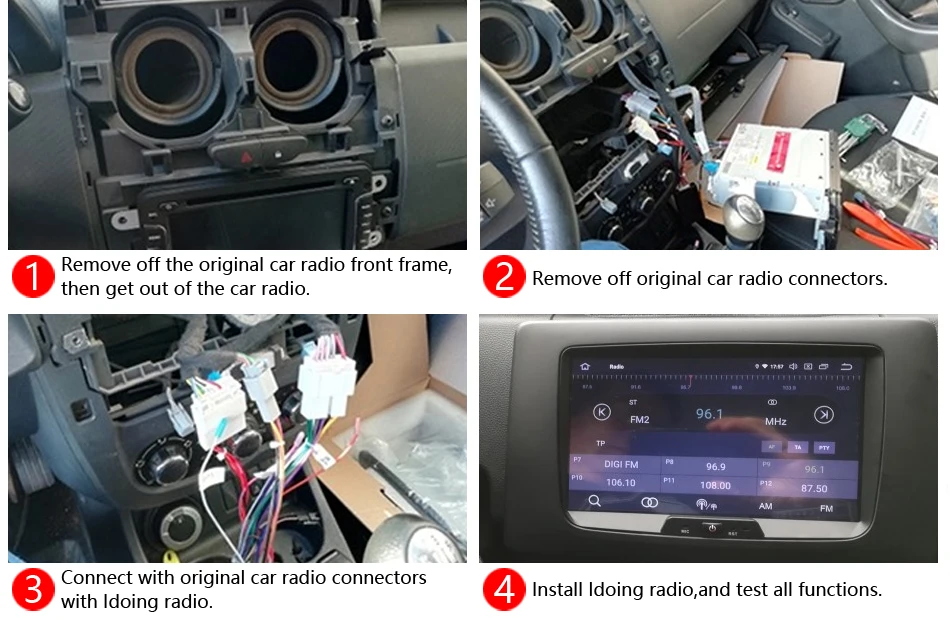 Flash Deal Idoing 8"Car Multimedia player Android 9 For Dacia/Sandero/Duster/Renault/Captur/Lada/Xray2/Logan2 DSP IPS 1280*720 NO 2 din DVD 8