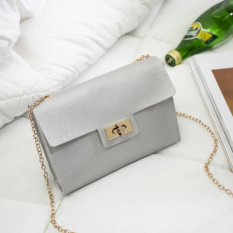 Известный бренд сумки-мессенджеры для женщин маленькие кожанные сумочки через плечо женский мини мобильный телефон изменить кошелек для девушек - Цвет: silver