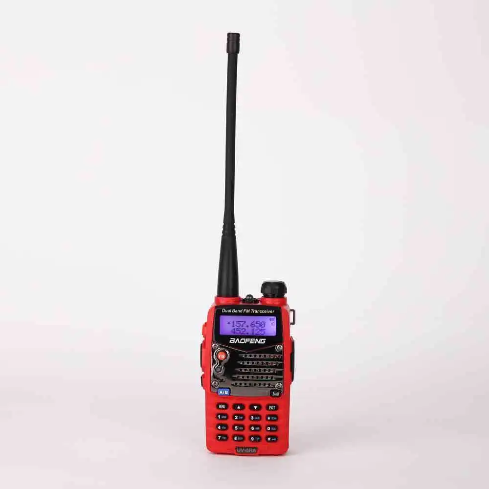 Baofeng UV5RA двусторонней радиолюбителей УФ 5RA УКВ Dual Band рация pofung UV Красный Ручной FM