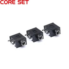 10 шт./лот 3,5 мм Женский аудио разъем SMT SMD стерео разъем для наушников Разъем 5 Pin 215-5 P