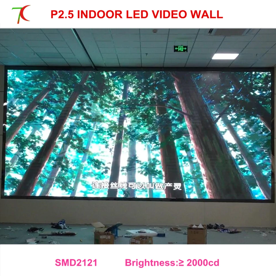 

LED screen expert P2.5 indoor full color display widely use for led video wall