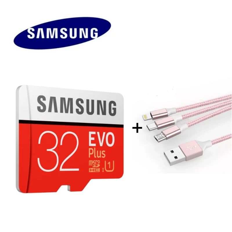 

100% Original Samsung Memory card 32GB Micro SD Card 64GB 128GB TF Flash Card SDXC/HC 100MB/S Class 10 U1 U3