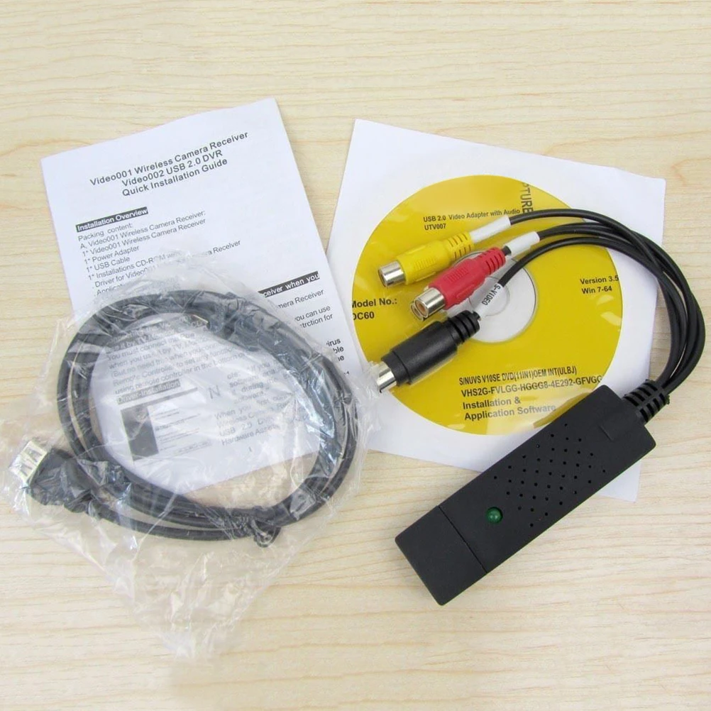 Новое поступление 1 комплект USB 2 0 HDMI к RCA usb адаптер конвертер аудио видео кабели