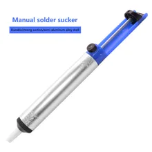 Yieryi портативный одноручной полуалюминиевый всасывающий насос вакуумный всасывающий пистолет ручной всасывающий паяльный инструмент Вспомогательные аксессуары