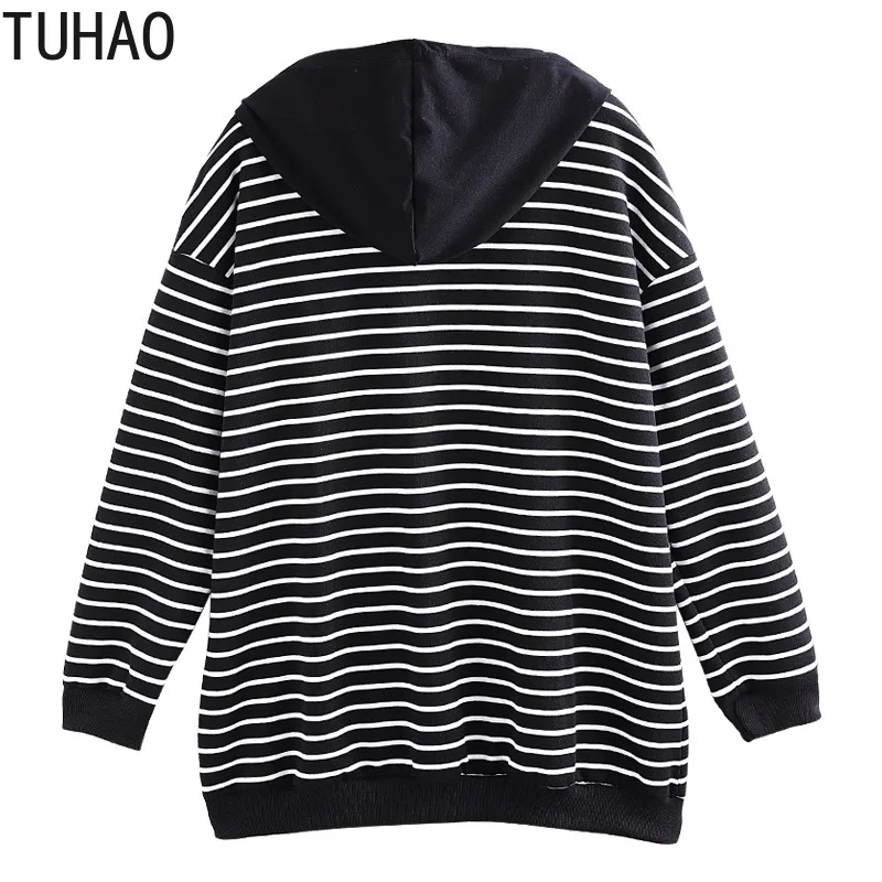 

TUHAO 2019 Spring Autumn Hoodie Casual Sweatshirt Women's Hood Plus Size 10XL 8XL 6XL 4XL Oversize Hoodies Women Clothing MSFS