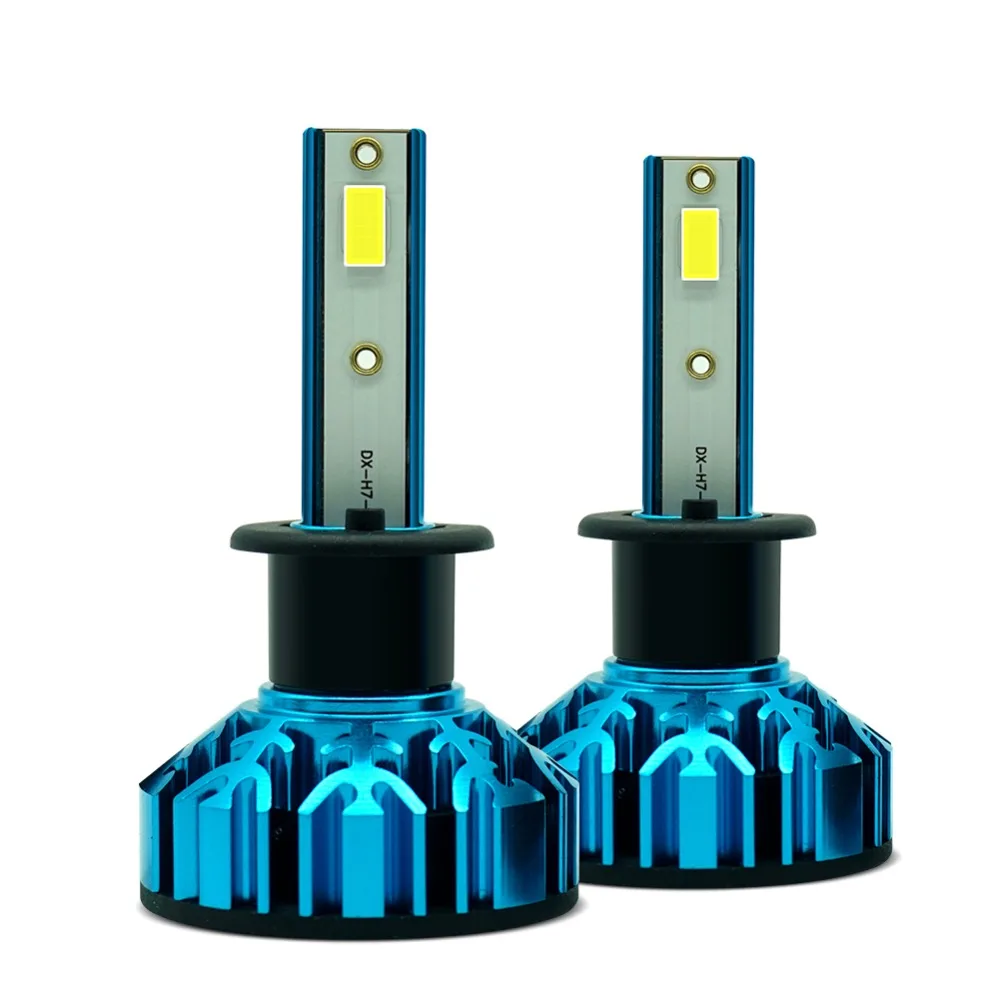 

Automotive Lamp 6000K H1 H3 Led Bulb 60W 10000LM H1 Led Headlight Car Kit Car Light Bulbs For Auto Car Interior Accessories