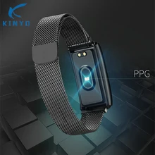 Умный Браслет кровяное давление Спортивный Браслет Калорий кислорода в крови Bluetooth водонепроницаемый смарт-будильник часы для мужчин и женщин