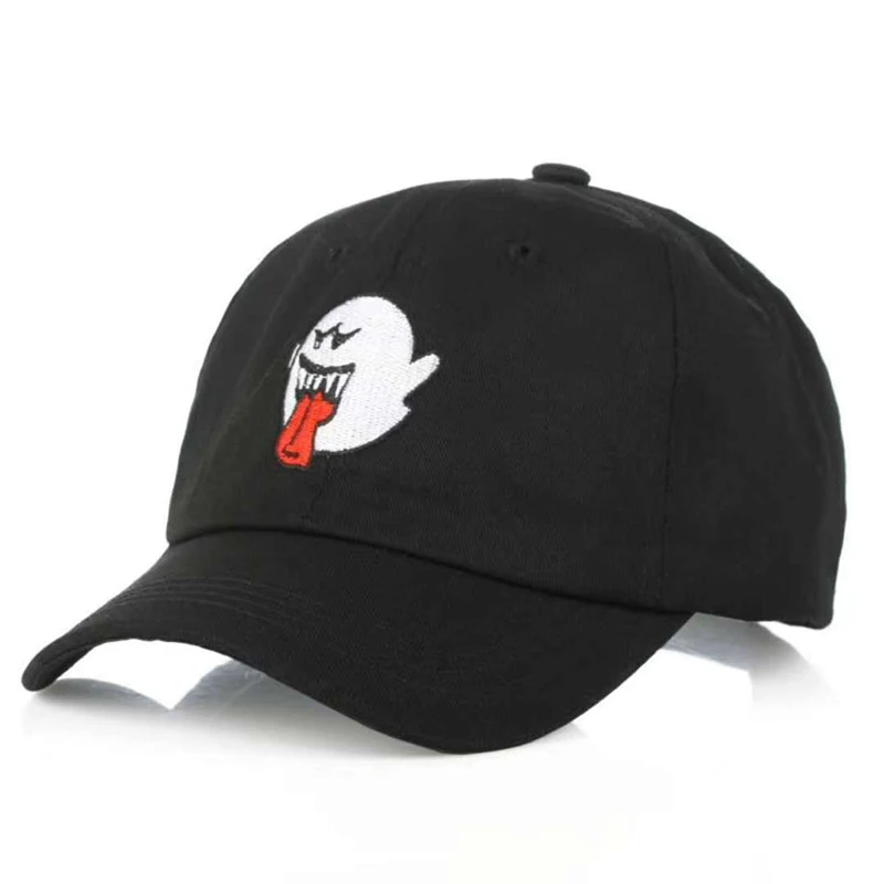 

Cartoon Embroidery Snapback Baseball Cap for Men Women ICON Cotton Dad Hat Hip Hop Casual Caps Women Black Hat for Girls