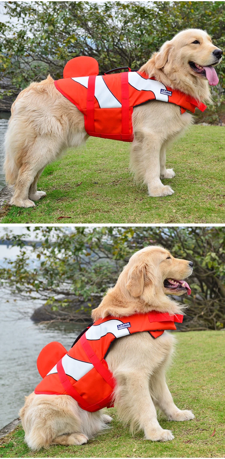 Спасательный жилет для собак, одежда для безопасности, спасательный жилет для питомцев, серфинга, одежда для плавания, летний отдых, Оксфордский дышащий купальник в форме акулы