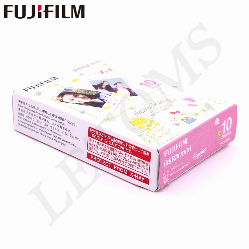 Новинка Fujifilm 10 листов Instax Мини рисунок Hello kitty пленка глянцевая фотобумага для Fuji