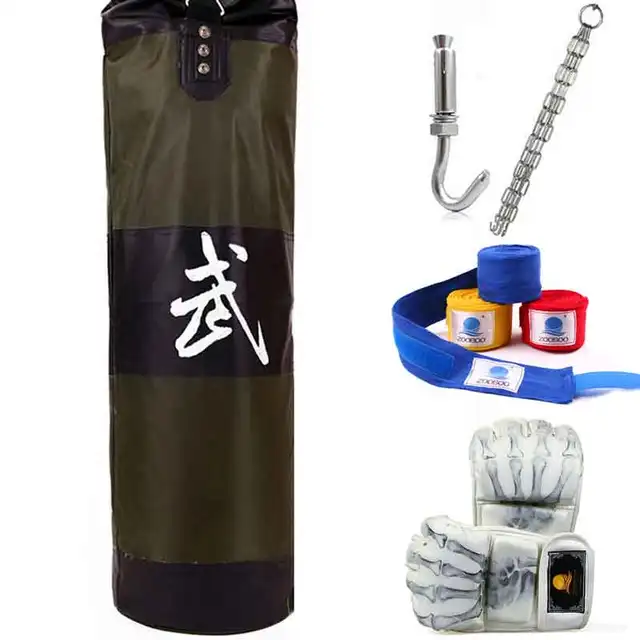 zooboo high quality 90cm training fitness mma fighter boxing bag