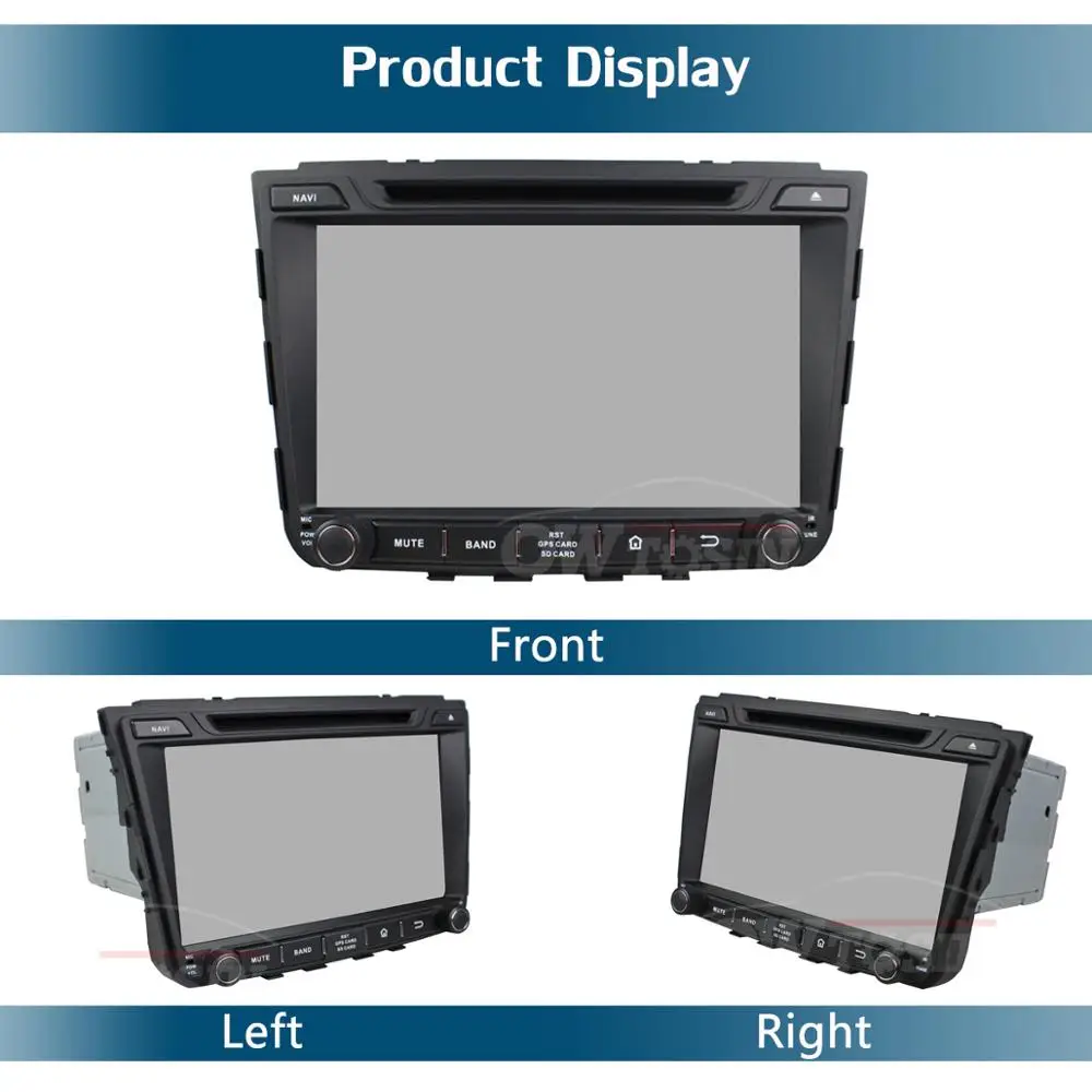 Автомагнитола 8 &quotIPS 8Core 4G + 64G Android 9 0 DVD радио GPS Navi для Hyundai IX25 Creta 2014 2015 2016 2017 DSP CarPlay