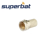 Superbat 10 шт. RF разъем F twist-on штекер для KSR300/LMR300