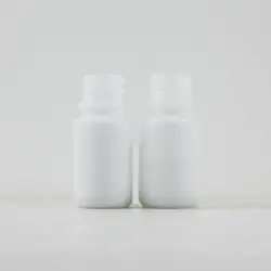 50 шт. 5 мл белое стекло эфирное масло бутылка без крышки, может соответствовать с распылителем или капельницей крышки