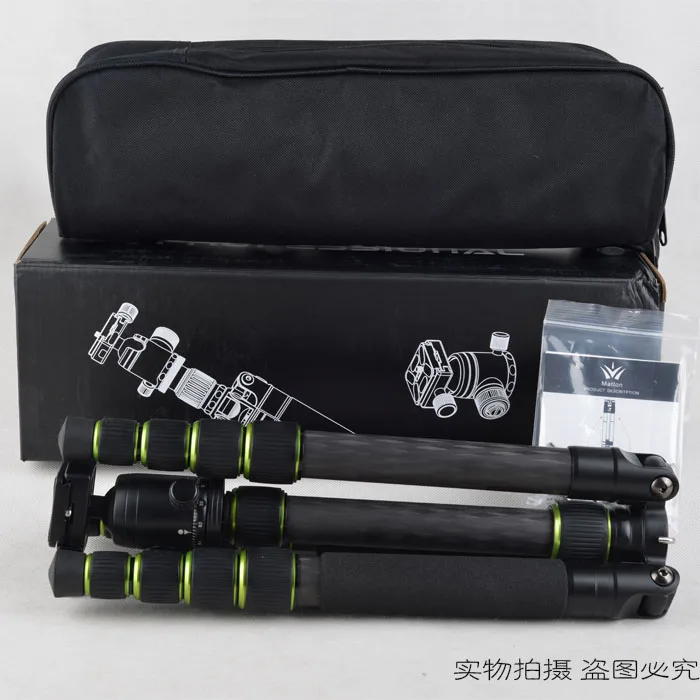 US $312.00 Matton V285C BM20 Professional Carbon Fiber For SLR Camera Portable Traveling Tripod To MonopodBall Head