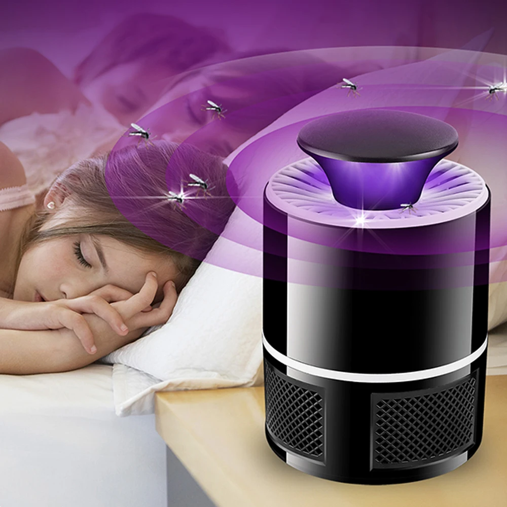 

Mosquito Killer Lamp Bug Zapper Mosquito Repellent Mute LED Anti Insect Trap Lamp Pest Control USB Home Living Room Indoor