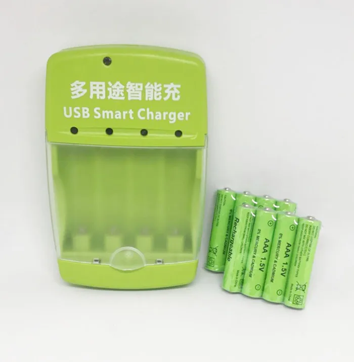 

Cncool 8pack New Brand AAA 2100mah 1.5V Alkaline Battery AAA rechargeable battery +1pcs USB Smart Alkaline/NI-MH/Ni-Cd charger