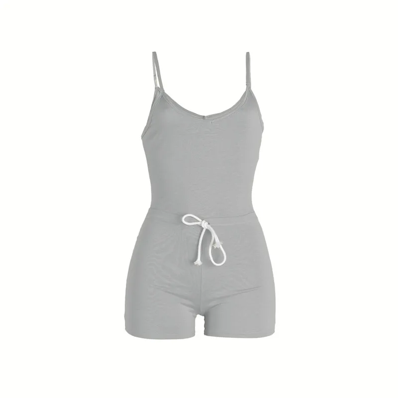 summer sexy spaghetti strap shorts playsuits-7