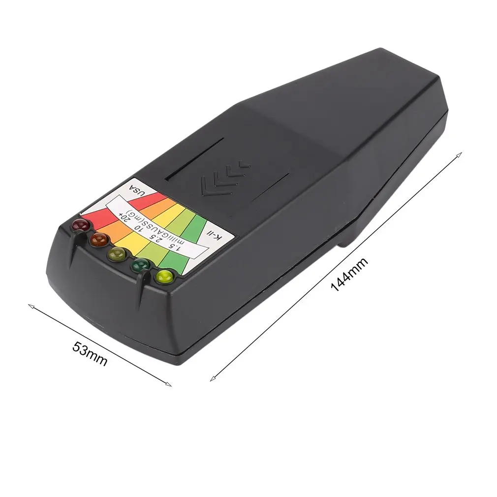 

EMF Meter Electromagnetic Radiation Detectors Handheld Mini Digital LCD Dosimeter Tester for Research Harmful Exposure Measure