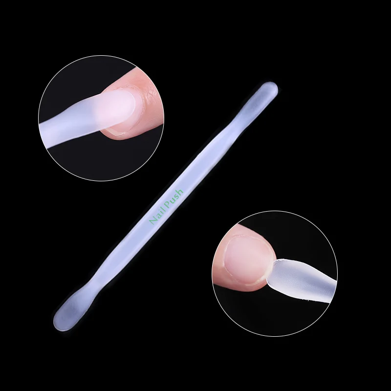 

2 Pcs Nail Cuticle Pusher Double Sided Cuticle Removal Dead Skin Pusher for Finger Dead Skin Pedicure DIY Nail Art Manicure Tool