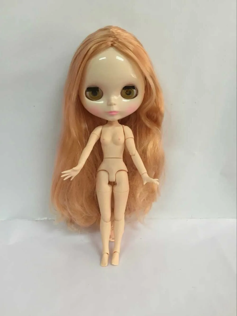 

Free shipping cost Nude blyth doll ,Factory doll ,Fashion doll Suitable For DIY Change BJD Toy For Girls 16112015