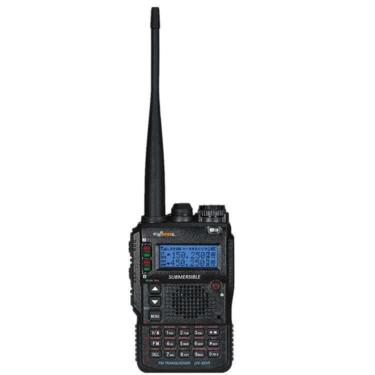 JJCC UV 8DR Two Way Radio Professional Triple Bands Walkie Talkie 128 Channels Triple Bands 2