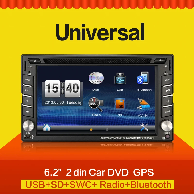 

bosion 2 din 6.2'' car dvd player with GPS touch screen,steering wheel control,ipod,stereo,radio,usb,BT,TVHD digital