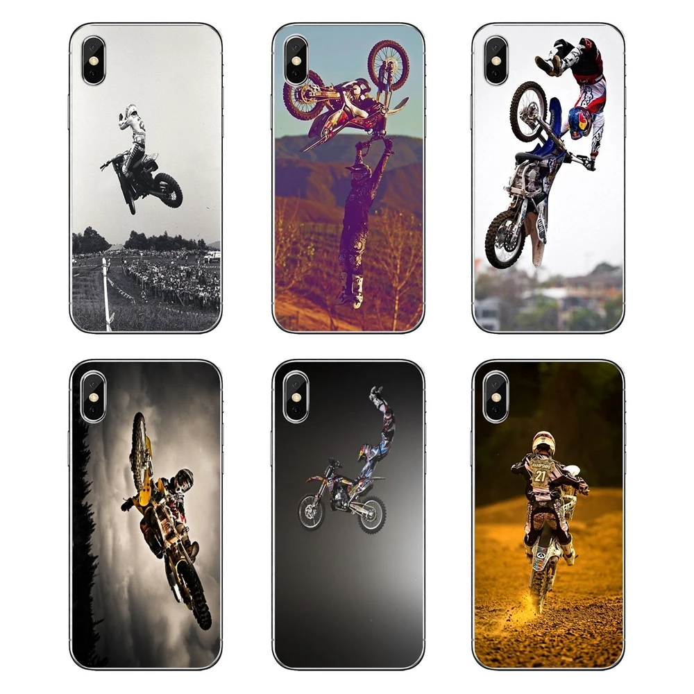 

Freestyle motocross rider Robbie Sport Transparent Soft Cases Covers For LG G7 Q6 Q7 Q8 Q9 V30 X Power 2 3 For OnePlus 3T 5T 6T