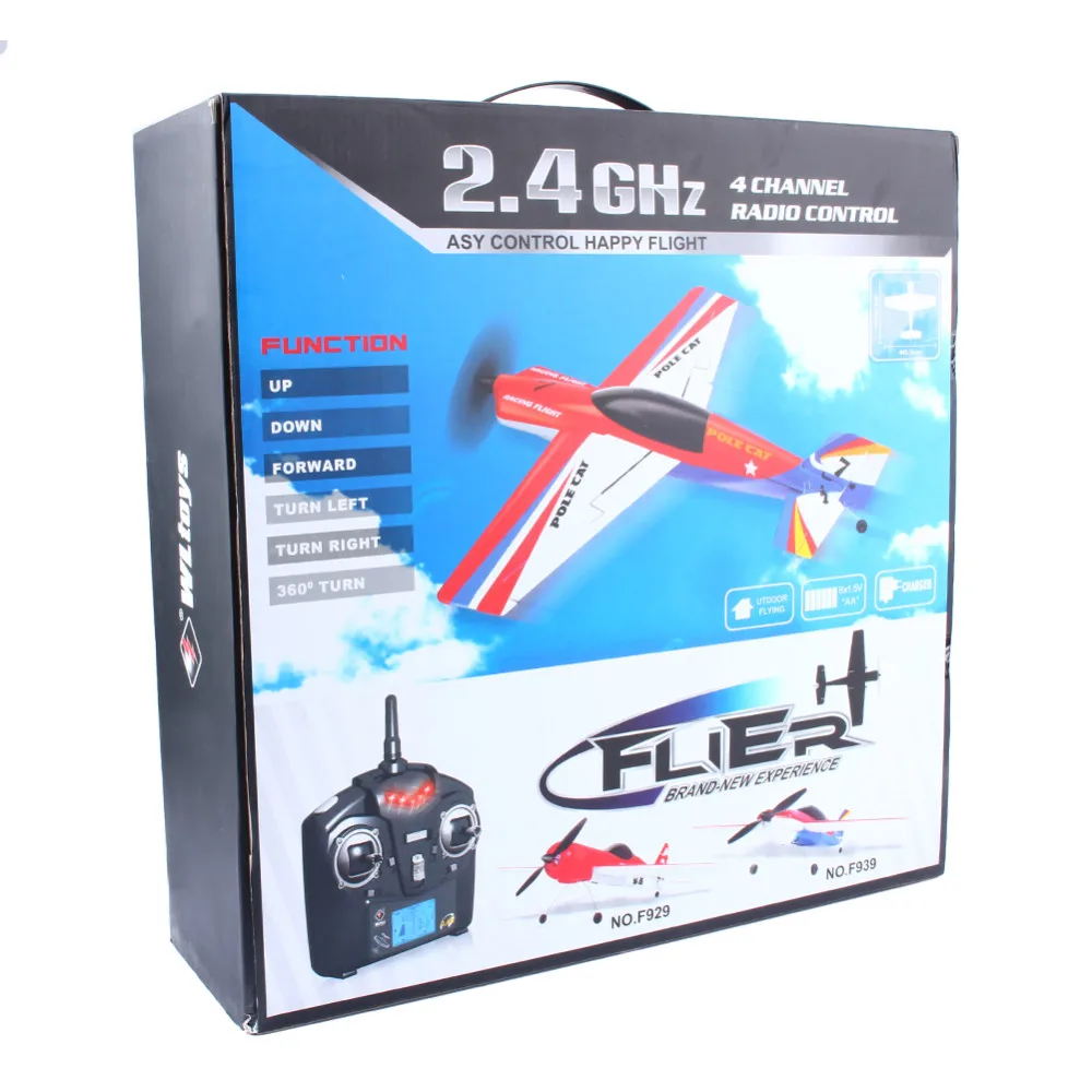 Новейшие Wltoys F949 Sky King 2,4G Радиоуправление 3CH RC самолет с фиксированным крылом VS WLtoys F929 F939 F959