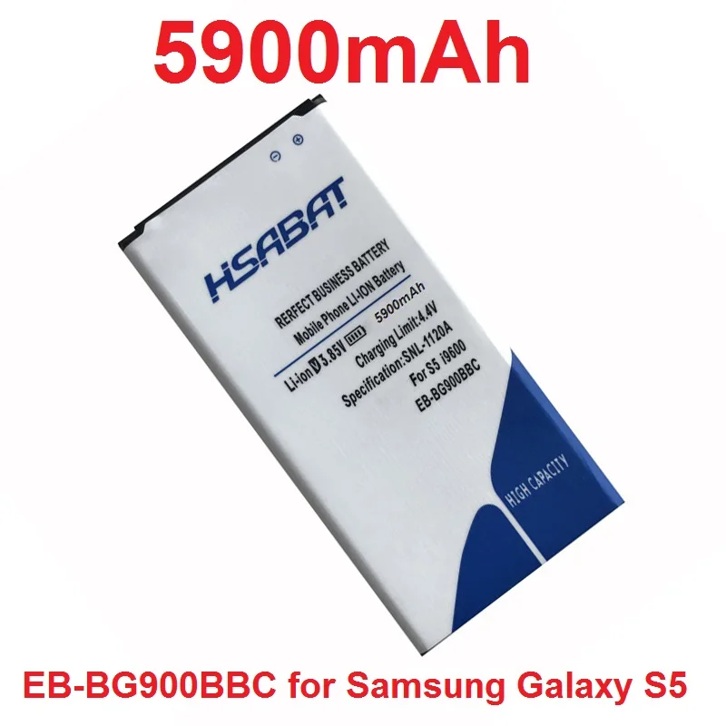 imágenes para HSABAT i9602 EB-BG900BBC 5900 mAh Batería para Samsung galaxy i9600 S5 G900F G900T G900P G9008V G9006W G9009D G9009W G9008 i9605 imágenes para HSABAT i9602 EB-BG900BBC 5900 mAh Batería para Samsung galaxy i9600 S5 G900F G900T G900P G9008V G9006W G9009D G9009W G9008 i9605