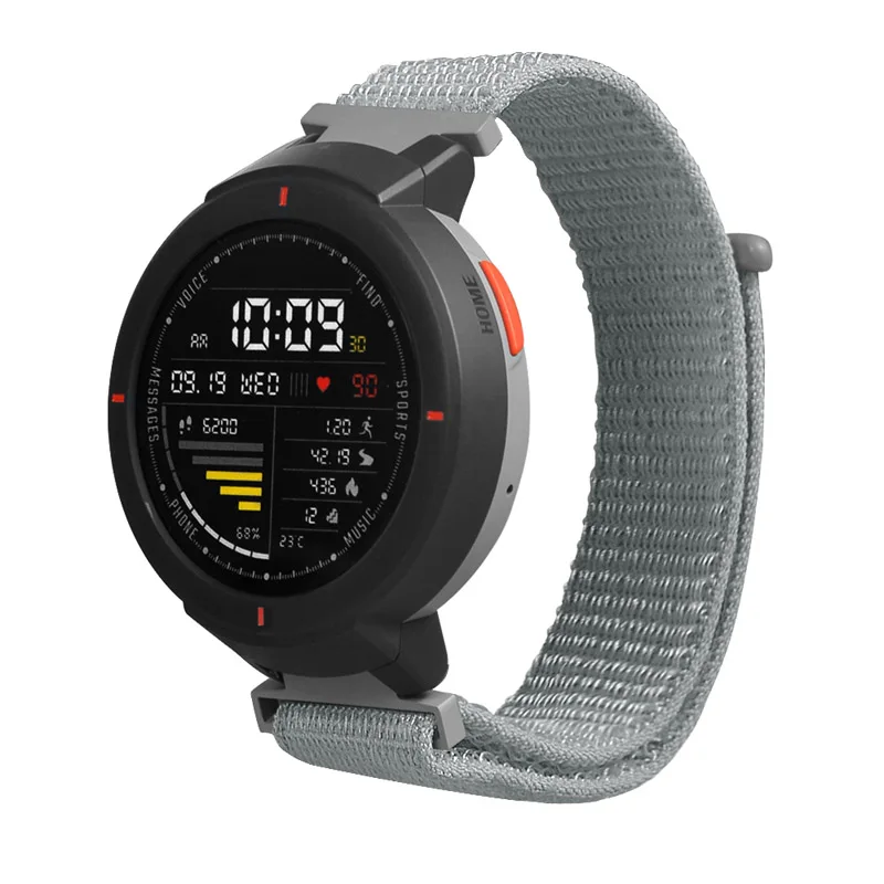 

Replacement Nylon Sport Loop Wrist Band Watch Strap for Huami Amazfit Verge 3