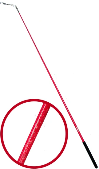 

high quality sticks with pearly-lustre red color
