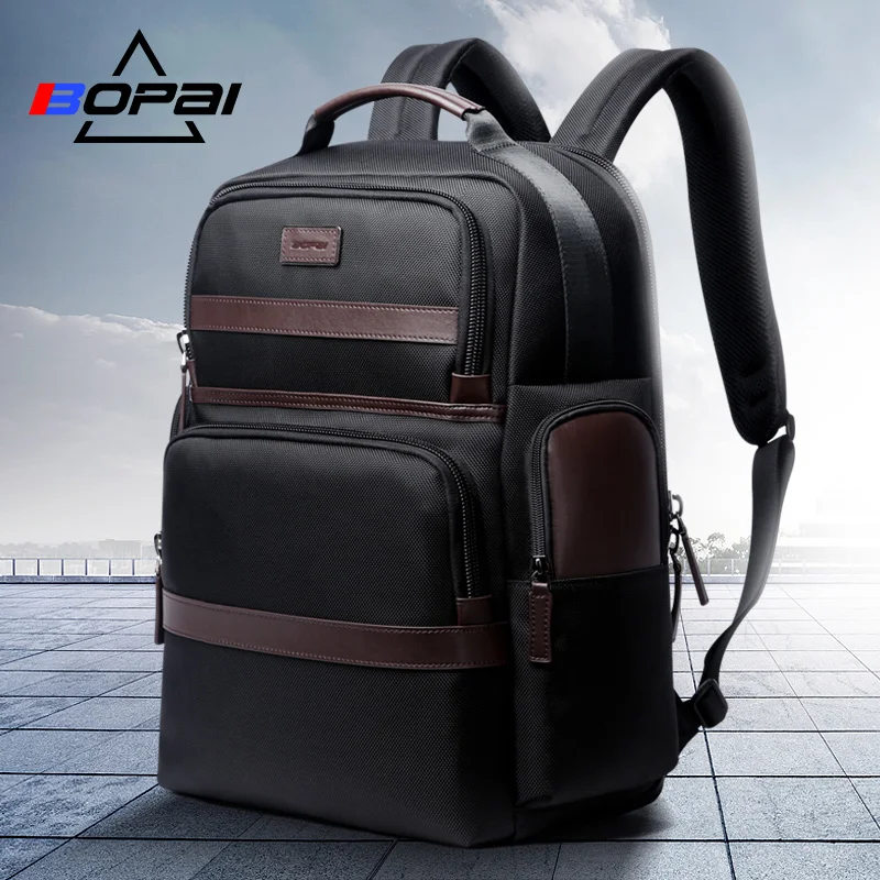 BOPAI Oxford Travel Laptop Men Backpack Casual Business Fashion Male Office Work Back Pack Bags Big